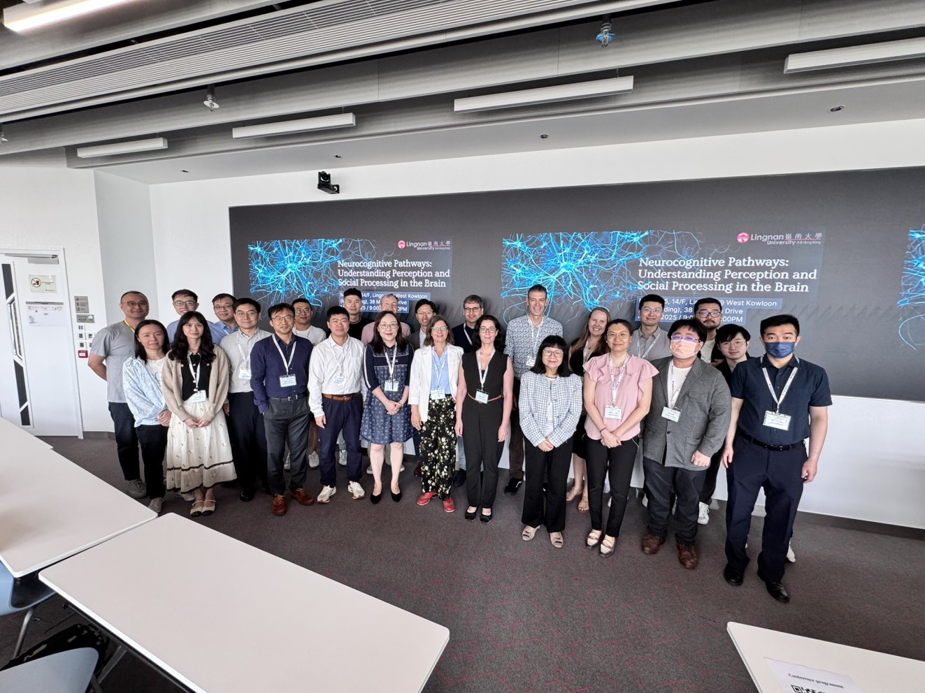 The "Neurocognitive Pathways: Understanding Perception and Social Processing in the Brain" conference at Lingnan@WestKowloon was held on 8 May 2025.
