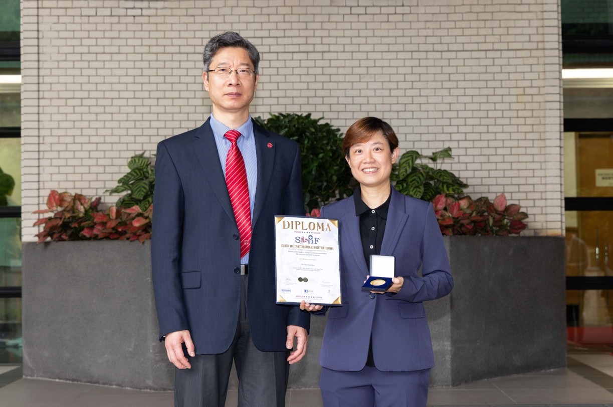 From left: Prof Xin Yao, Vice-President (Research and Innovation) and Tong Tin Sun Chair Professor of Machine Learning; Prof Paulina Wong Pui-yun, Head and Associate Professor (Presidential Early Career Scholar) of the Science Unit.