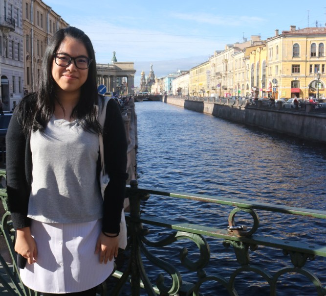 Marketing student grasps “Belt and Road” opportunity by learning business and culture in Russia