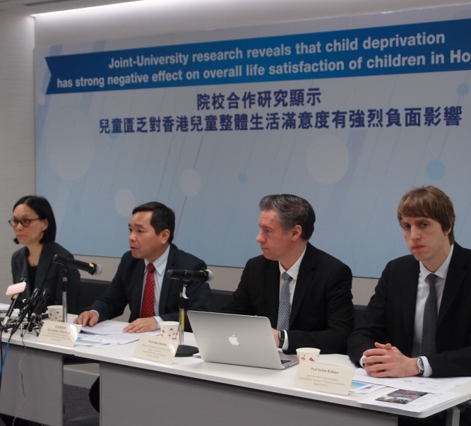 Child deprivation affects life satisfaction of children in Hong Kong, joint university research finds