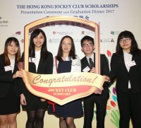 优秀岭大学生获颁香港赛马会奖学金