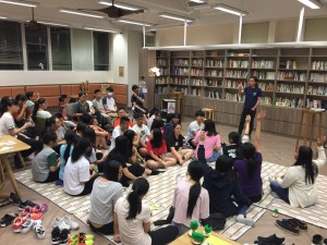 岭南中学学生体验岭大生活