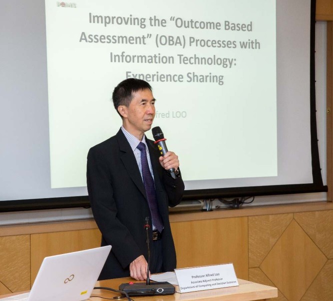 Knowledge transfer on improving outcome based assessment with information technology