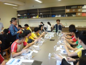 Hands-on science workshops on molecular biology and weather studies