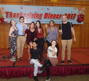 Students and staff celebrate Thanksgiving