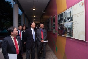 Commissioner of the Ministry of Foreign Affairs visits Lingnan