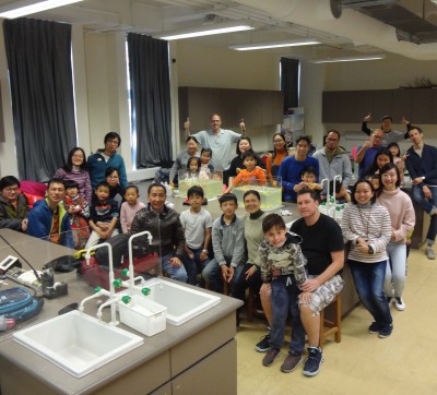 First Family Science Day ever in Lingnan