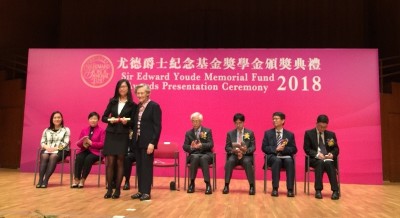 Outstanding student receives Sir Edward Youde Memorial Fellowships for Postgraduate Research Students