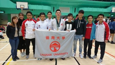 Lingnan’s Taekwondo athletes shine at the USFHK Inter-Universities competition