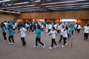 Students of Lingnan secondary schools taste university life