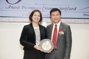 Lingnan University awards staff members for their outstanding teaching and service performance