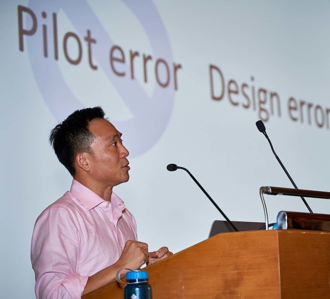 Prof Simon LI’s keynote talk at Hospital Authority: errors should not be viewed as faults of man