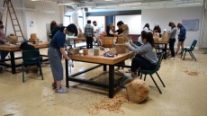 Artist-in-Residence’s wood-carving tutorials made students real sculptors
