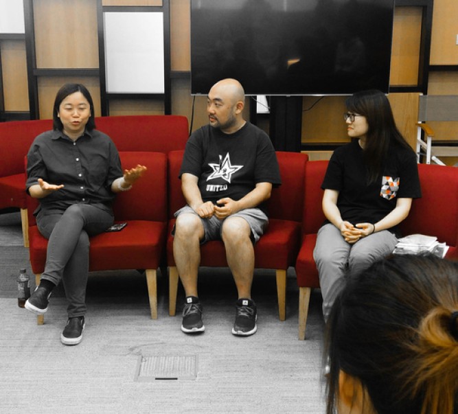 香港真人图书与岭大学生对谈:「前」途还是「钱」途?
