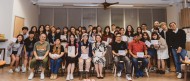 「畫中有話」展覽結束 同學分享藝術家導師李香蘭「金句」