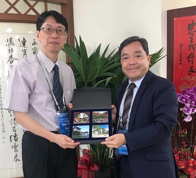 Research team joins activities in Taiwan to foster inter-university collaboration