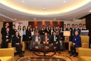 Students and top executives exchange thoughts at CEO Luncheon Series Talk 