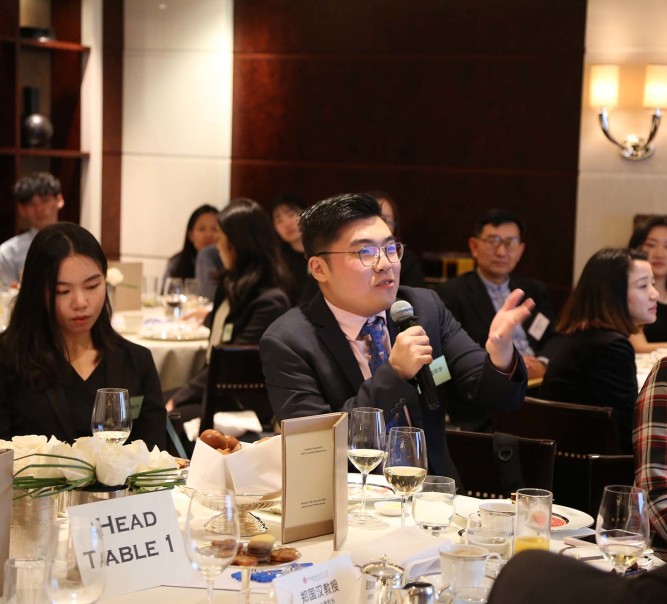 岭大学生与CEO交流@企业家午餐讲座