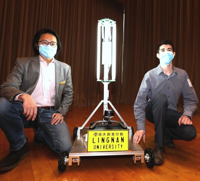 LU develops autonomous UV-C disinfection robot providing effective and efficient sanitisation for large indoor establishments