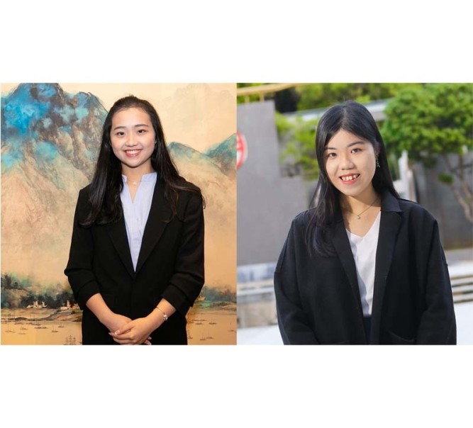 Two LU students receive Wen Wei Po Future Star Scholarships