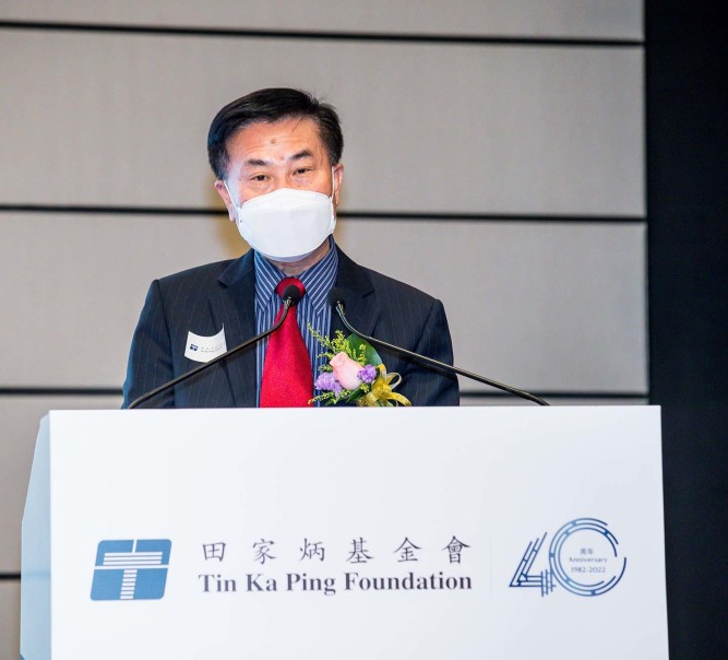 Prof Leonard K Cheng attends Tin Ka Ping Foundation 40th Anniversary event and discusses key education issues with local university heads