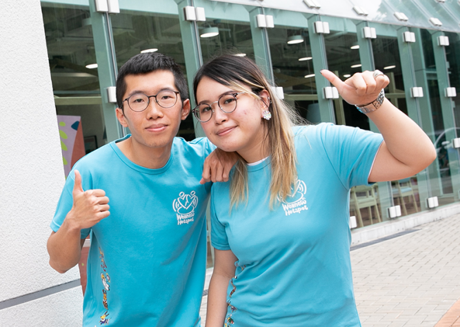 Caring student ambassadors boost health and fitness in the elderly