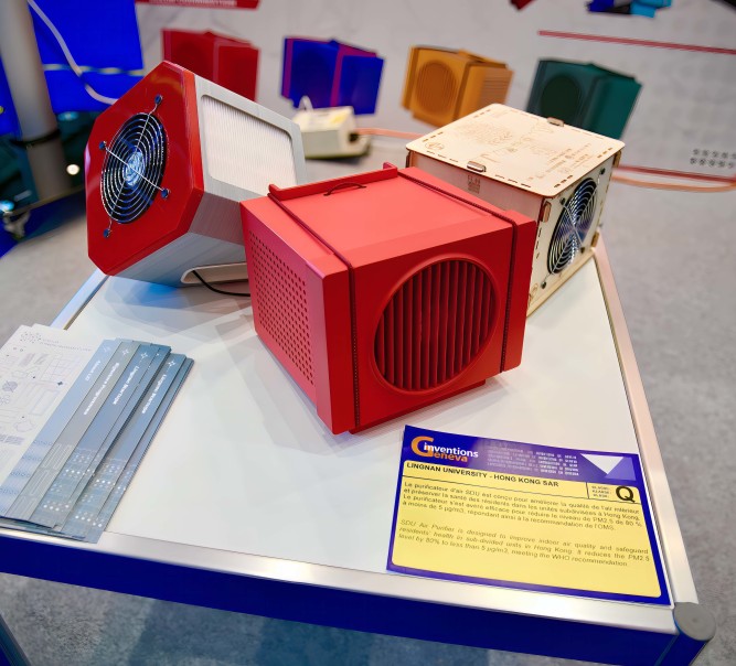 LEI’s air purifier for subdivided units receives Silver Medal at the Geneva International Exhibition of Inventions