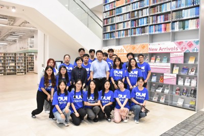 中国海洋大学来访与岭大交流