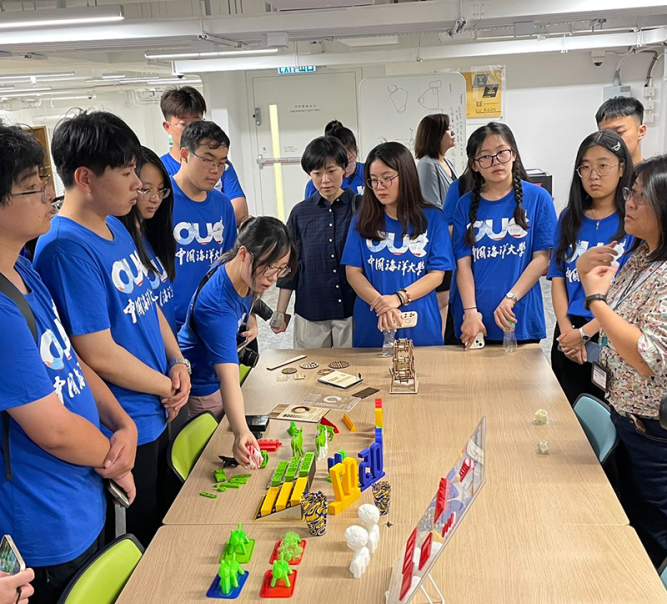 中国海洋大学来访与岭大交流