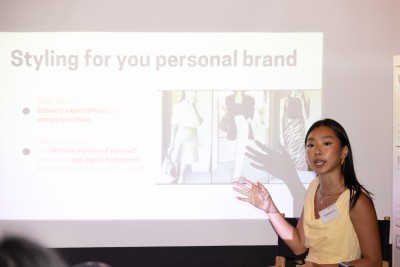 From values to identity: alumna Bernice Li discusses her personal branding insights at LU Roundtable Meetup
