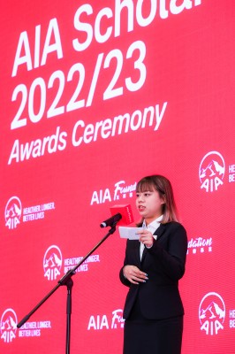 Three top Lingnan students named AIA Scholars
