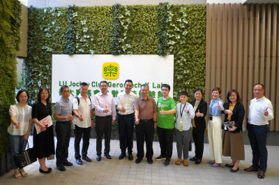 Guangzhou Baiyun District CPPCC delegation visits Lingnan University