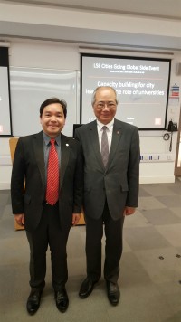 Prof Mok and Mr Eddie Ng