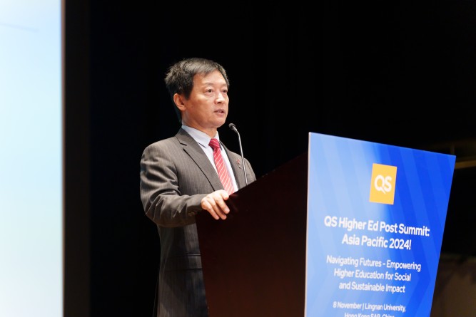 Professor S. Joe Qin, President and Wai Kee Kau Chair Professor of Data Science at Lingnan University
