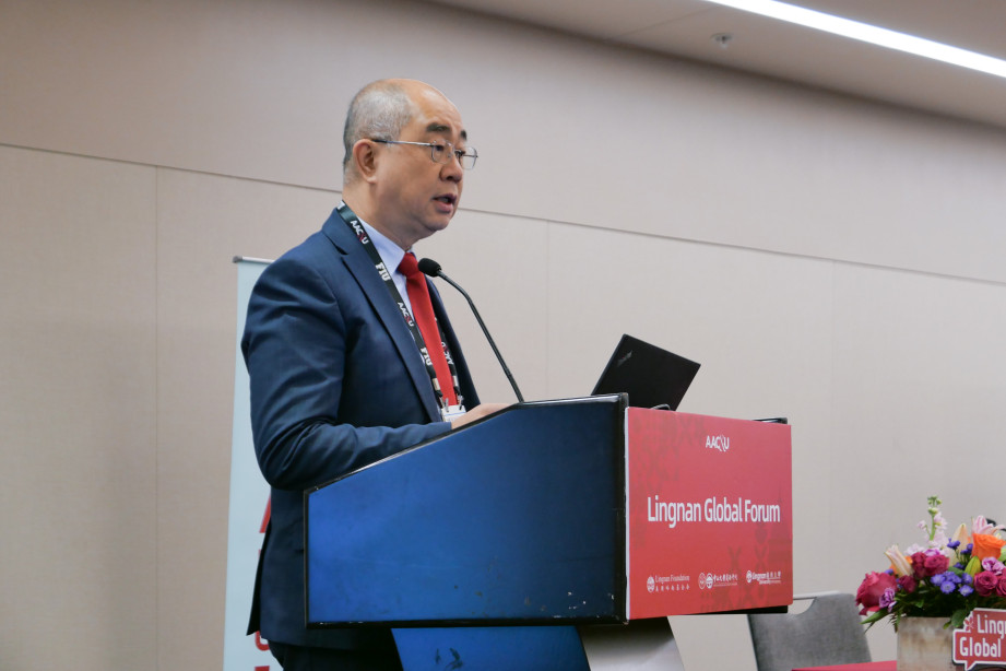 Prof Raymond Chan, Vice‑President (Academics) cum Provost at Lingnan University
