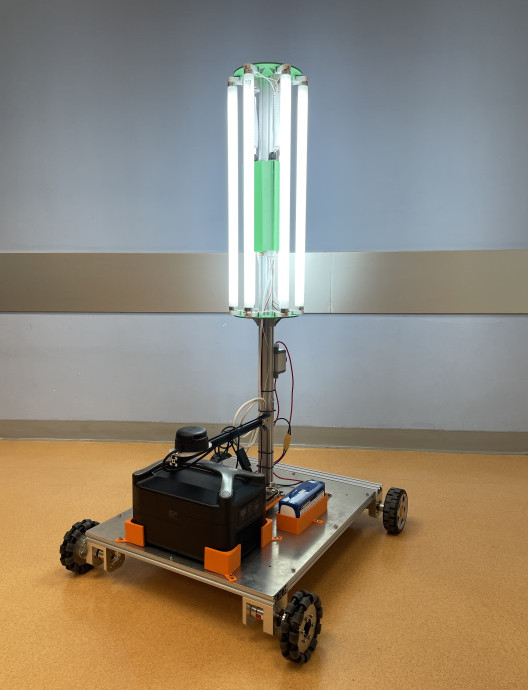 Project Ultra Violite: Autonomous UV-C disinfection robot