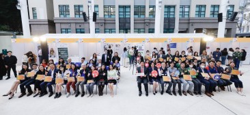 嶺南大學假校園舉辦「職業博覽@嶺大2024」，吸引過百間企業機構參與，為僱主提供一個接觸嶺大學生的平台。