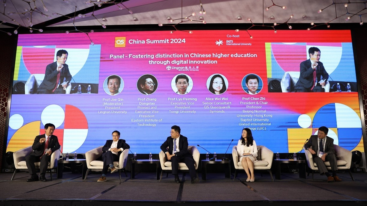 Lingnan University has participated in the two-day QS China Summit 2024 from 17 to 18 April in Shanghai to explore how universities can contribute to China’s global leadership in higher education.