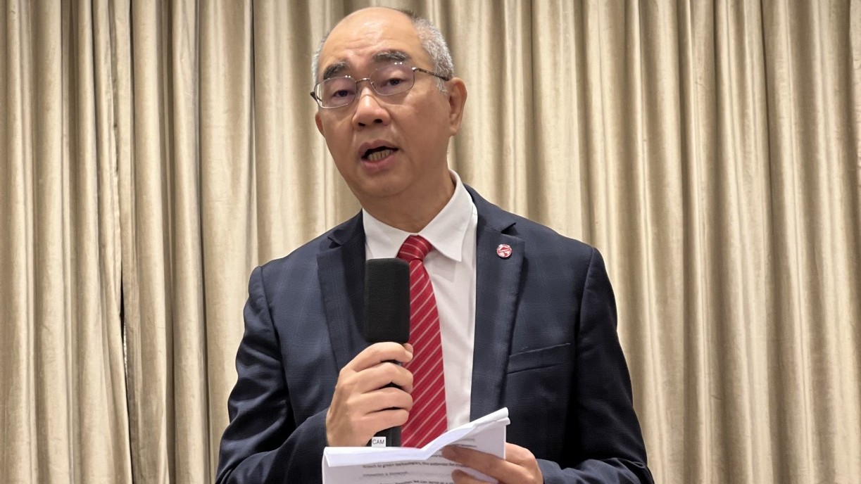 Prof Raymond Chan Hon-fu, Vice-President (Academics) cum Provost of Lingnan University.