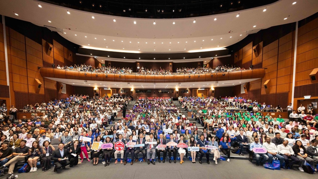 Lingnan University holds its Orientation Day for over 3,300 new postgraduate students.