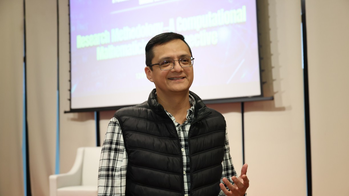 Mr Everardo Blanco Livera, a PhD student, says that the seminar is valuable for postgraduate students planning to build a scholarly career.