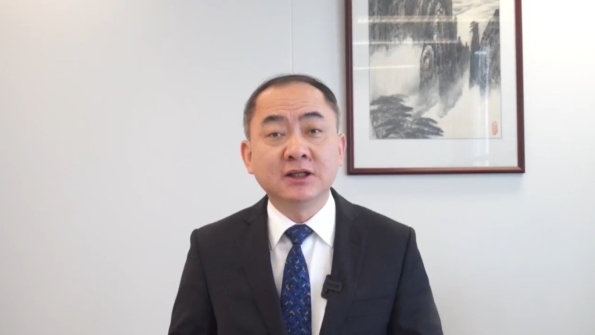 Dr Ge Ming, Commissioner for Industry (Innovation and Technology) of the Innovation, Technology and Industry Bureau in a video speech.
