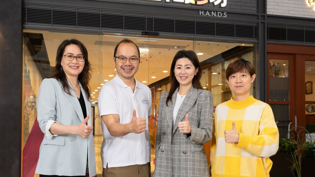 From left: Ms Irene So, Executive Director of the Zeshan Foundation; Mr Willy Kwong, Executive Director of the A Plastic Ocean Foundation; Ms Carmen Ho, ESG Director at GAW Capital, representing People’s Place; and Prof Paulina Wong Pui-yun, Head and Associate Professor (Presidential Early Career Scholar) of the Science Unit at Lingnan University.