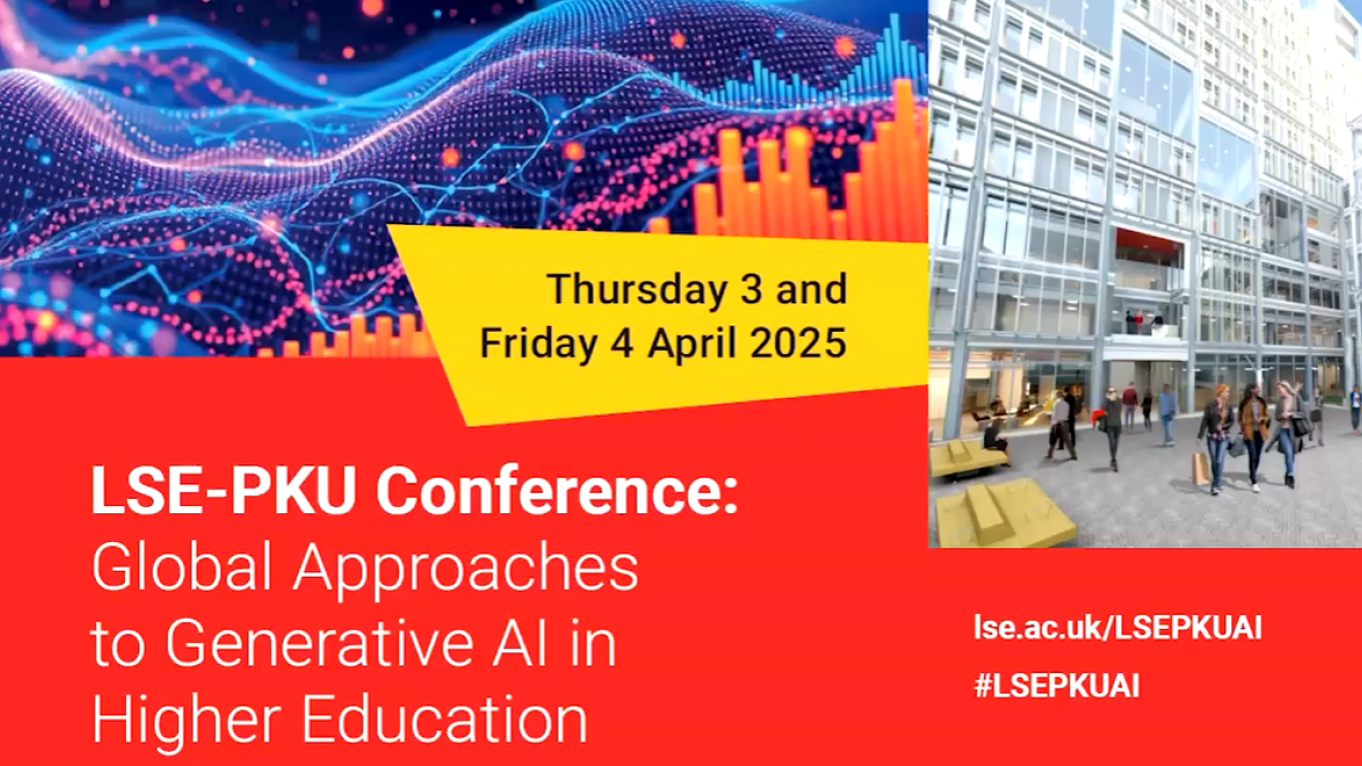 President Qin shares his insights at the International Conference on “Global Approaches to Generative AI in Higher Education”, co-hosted by Peking University and the London School of Economics and Political Science.
