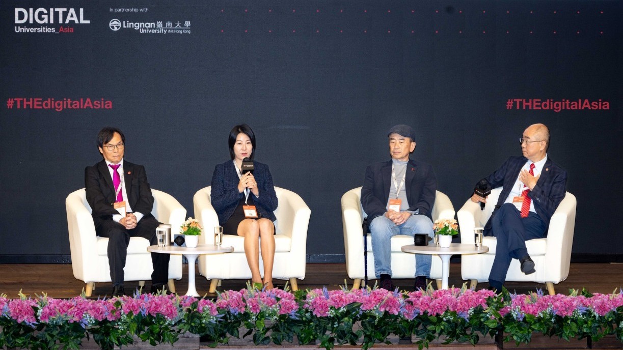 Panel discussion on HPC with Dr Simon See (second right), Global Head of the NVIDIA AI Technology Center.