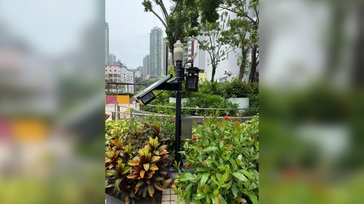 嶺大「GeoAI蚊患預報系統」已應用於香港房屋協會轄下的港島屋邨堅尼地城觀龍樓。