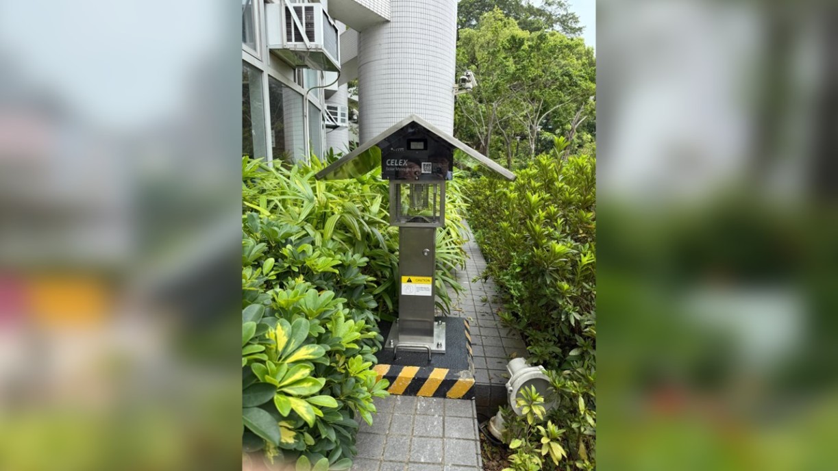 該研發主要由兩項人工智能物聯網裝置構成，包括智能滅蚊燈及氣象站。
