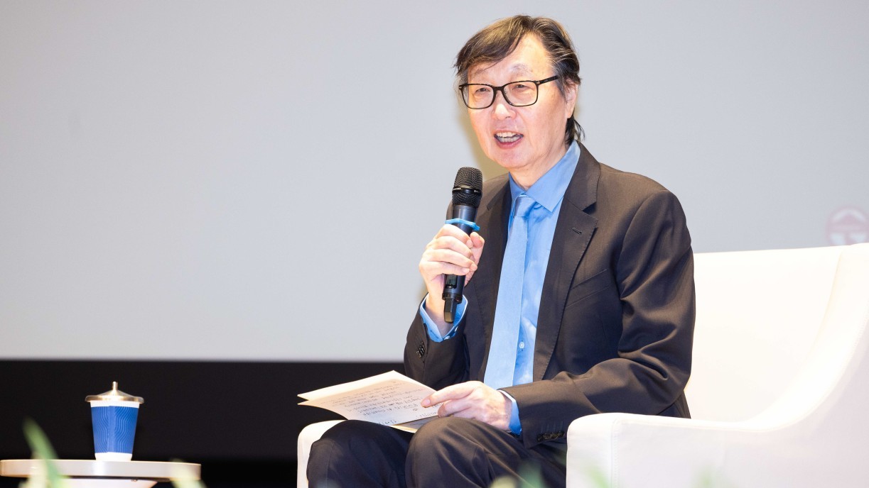 許子東教授以「中國現代文學的起點」為題進行胡永輝傑出訪問學人講座。