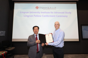 The Lingnan University Institute for Advanced Study appoints  Prof Guillermo Sapiro as Lingnan Fellow