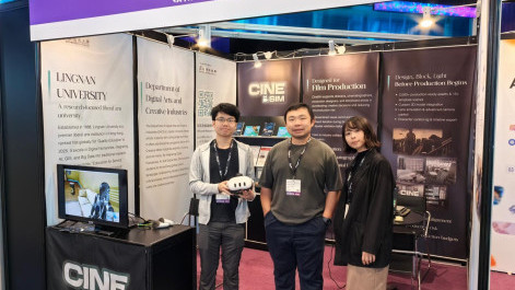 嶺大於香港國際影視展展示科研成果 推動影視教育與創意科技融合